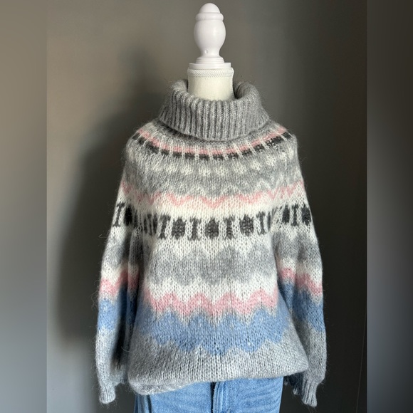 Knit Turtleneck Sweater - Picture 1 of 5